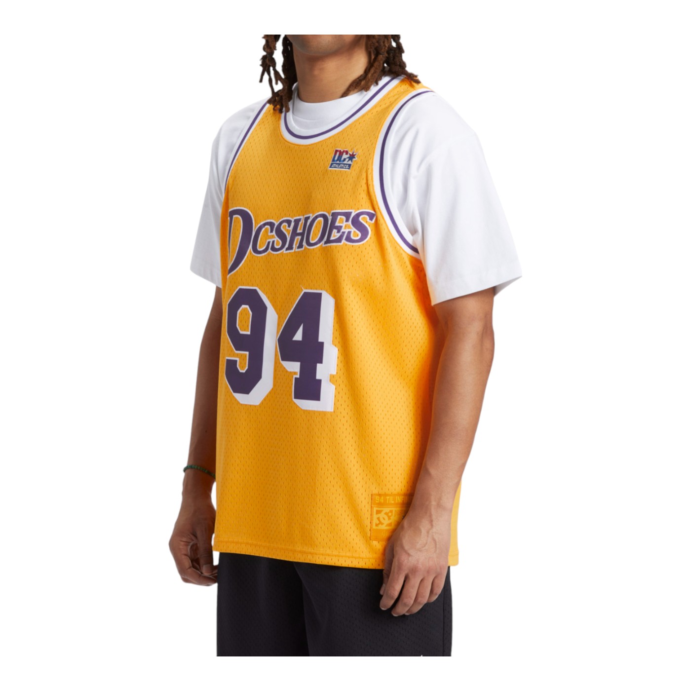 PLAYERA DC SHOES HOMBRE AMARILLO DC SHOES SHOWTIME JERSEY ADYKT03229YKW0