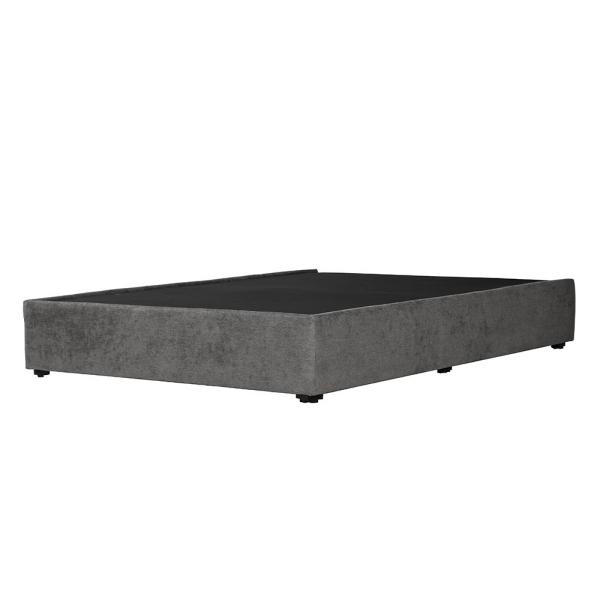 Base Cama Individual Dicasa Nizzo Gris Oscuro