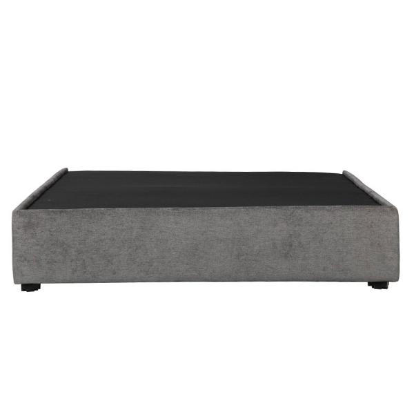 Base Cama Individual Dicasa Nizzo Gris Oscuro