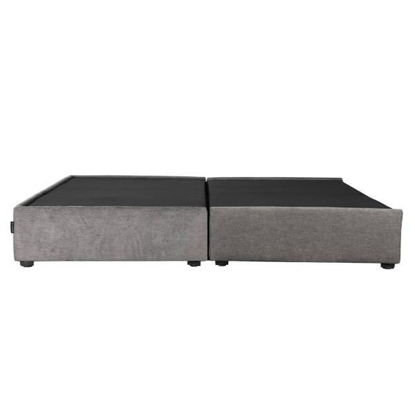 Base Cama Individual Dicasa Orlando Gris