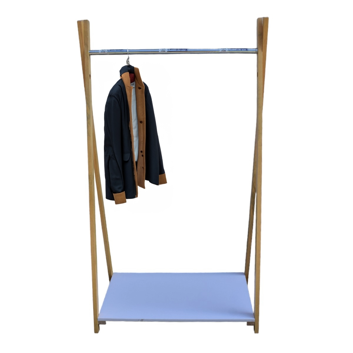 Estante triangular para ropa  multifuncional 