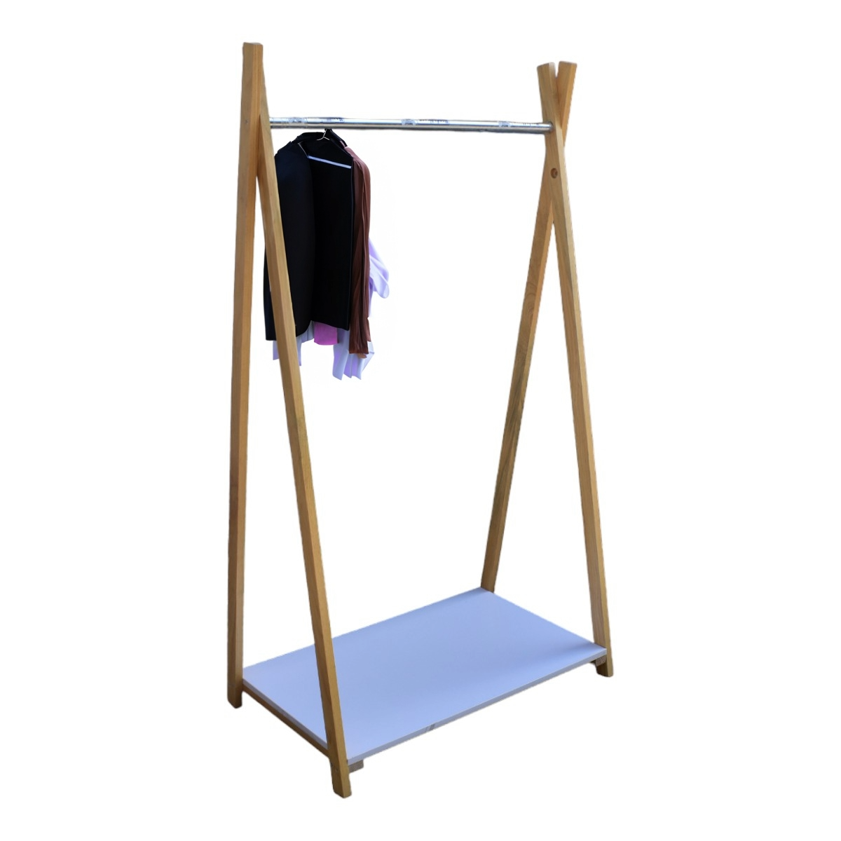 Estante triangular para ropa  multifuncional 