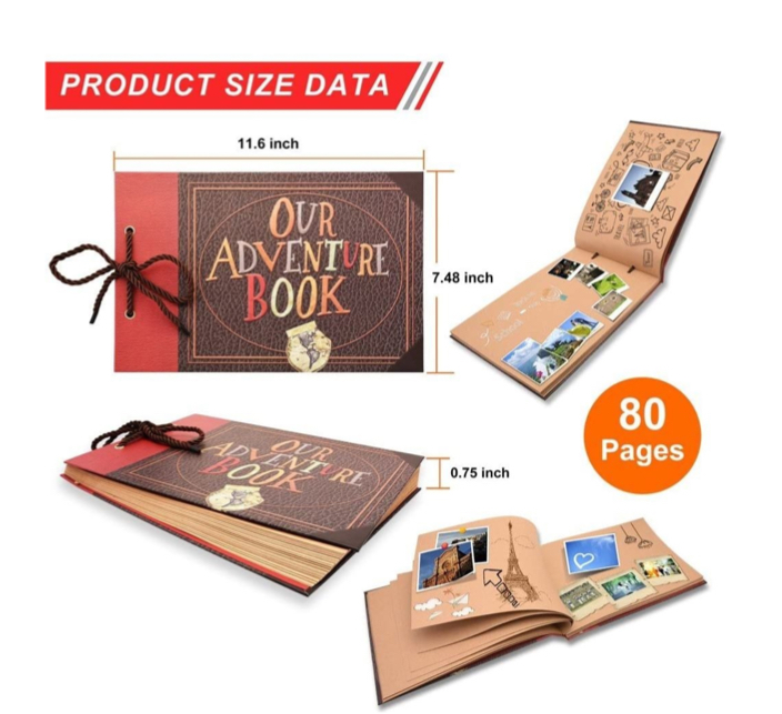 Libro De Aventuras Álbum De Recortes Pixar Up Hecho A Mano.