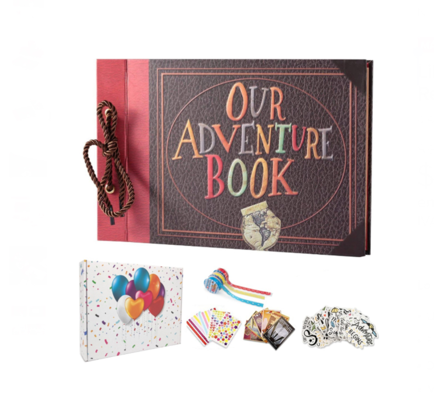 Libro De Aventuras Álbum De Recortes Pixar Up Hecho A Mano.