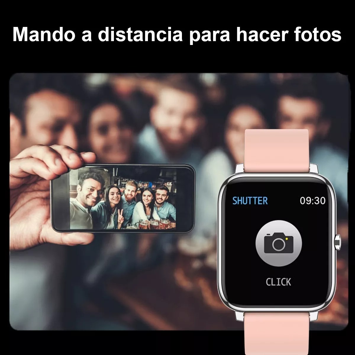 Reloj Inteligente Deportivo Con Monitor Cardíaco Para Mujer.