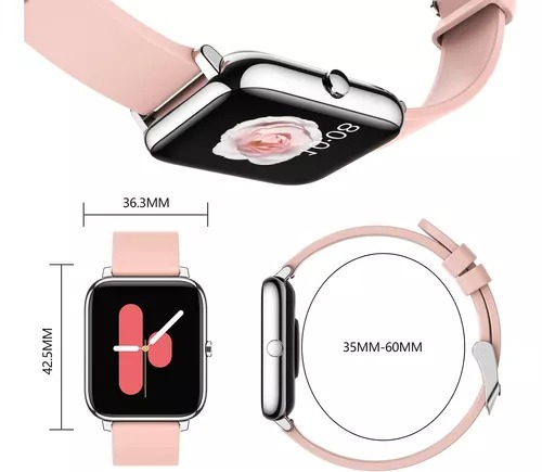 Reloj Inteligente Deportivo Con Monitor Cardíaco Para Mujer.