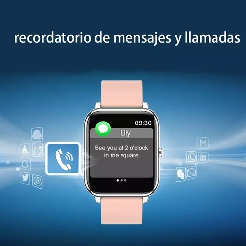 Reloj Inteligente Deportivo Con Monitor Cardíaco Para Mujer.