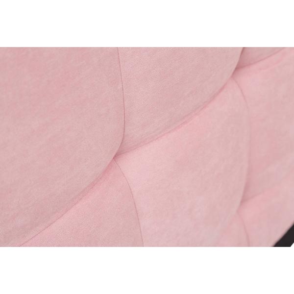 Colchón Queen Size Spring Morgan con Cabecera Dicasa Titan Rosa