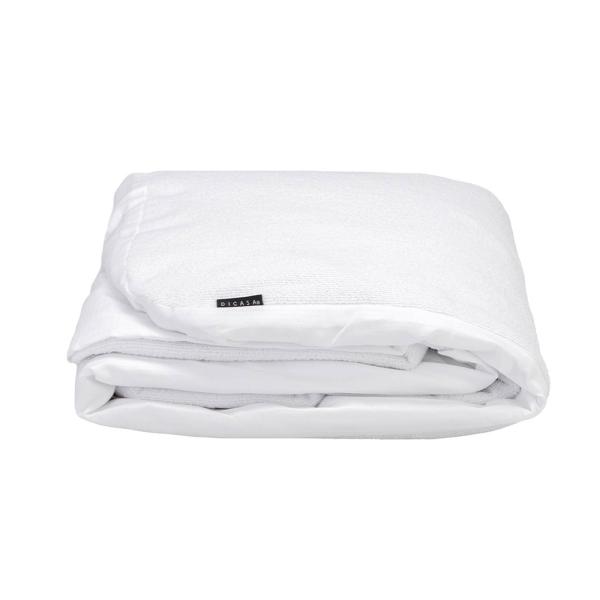 Protector King Size Dicasa Cloud con Sabanas Royal Gris Oxford