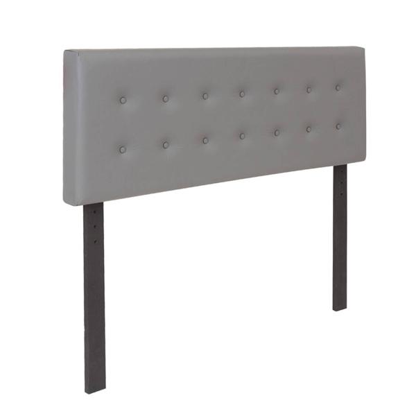 Cabecera matrimonial Dicasa Balboa color gris rata