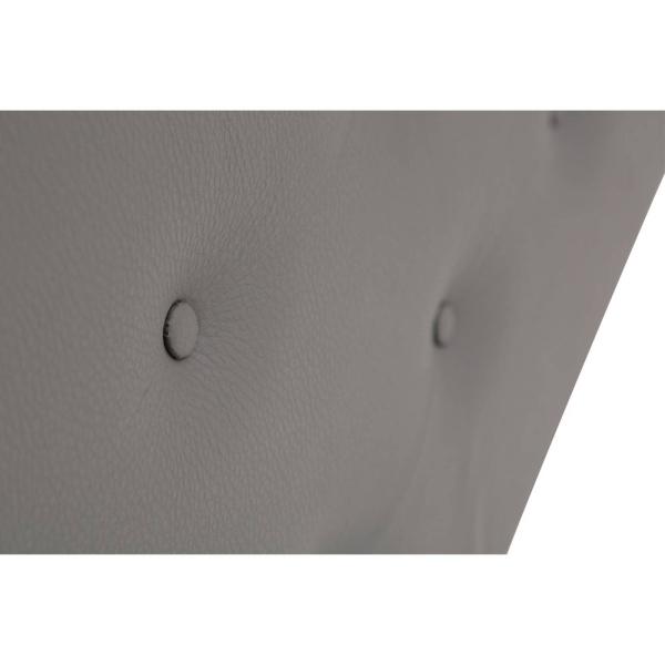 Cabecera matrimonial Dicasa Balboa color gris rata