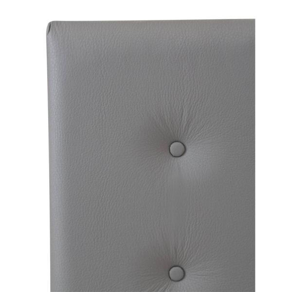 Cabecera matrimonial Dicasa Balboa color gris rata