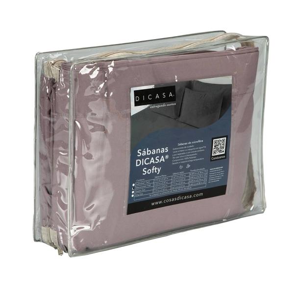 Sábanas Dicasa® tamaño king size color lila