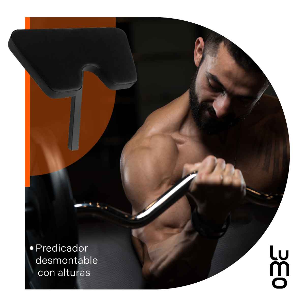Banco Multiposiciones para Ejercicio Pecho Brazo Abdomen.