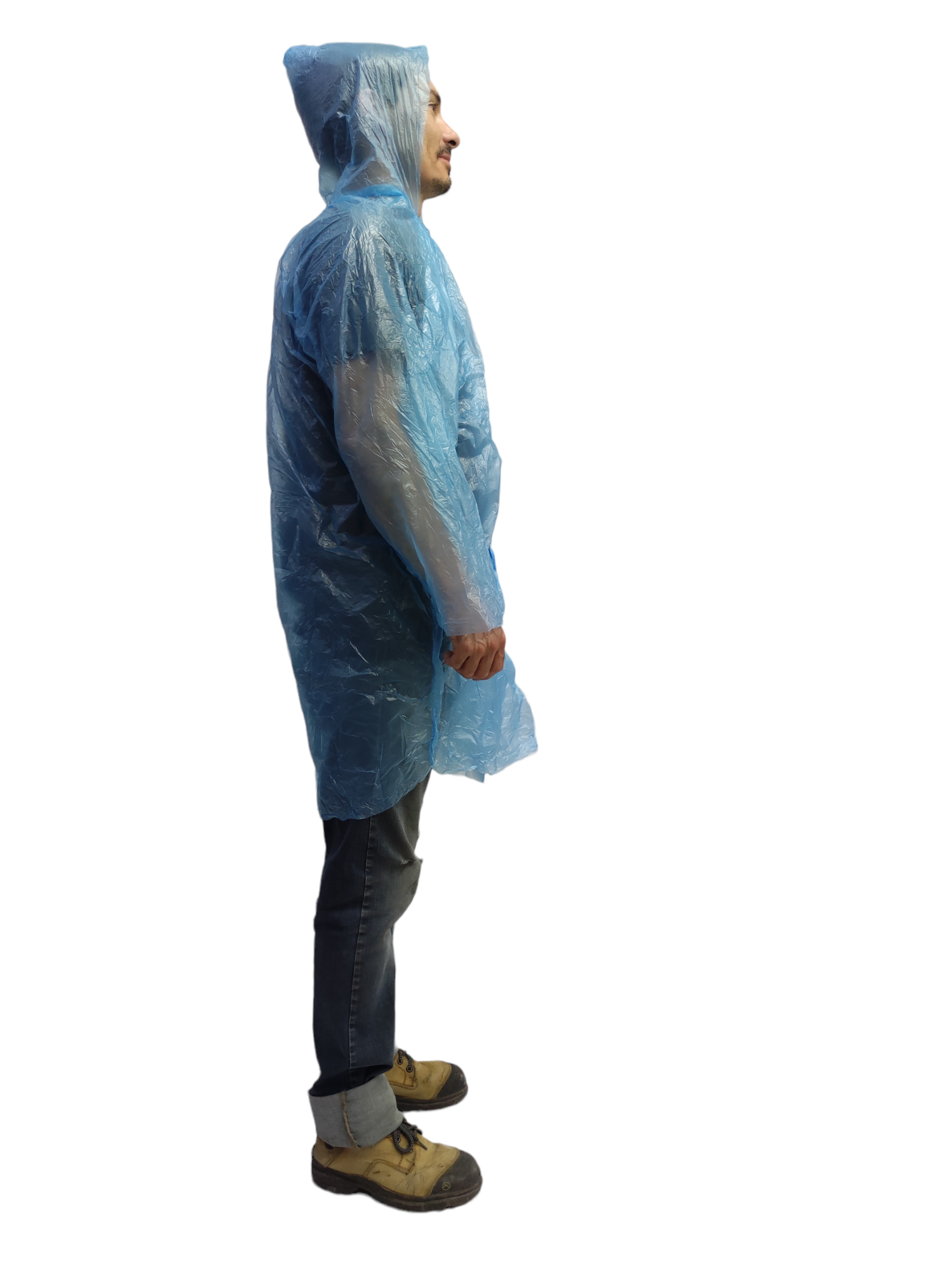 Capa Impermeable 10 pz Economico y Sencillo para Lluvia Portatil - Multicolor .