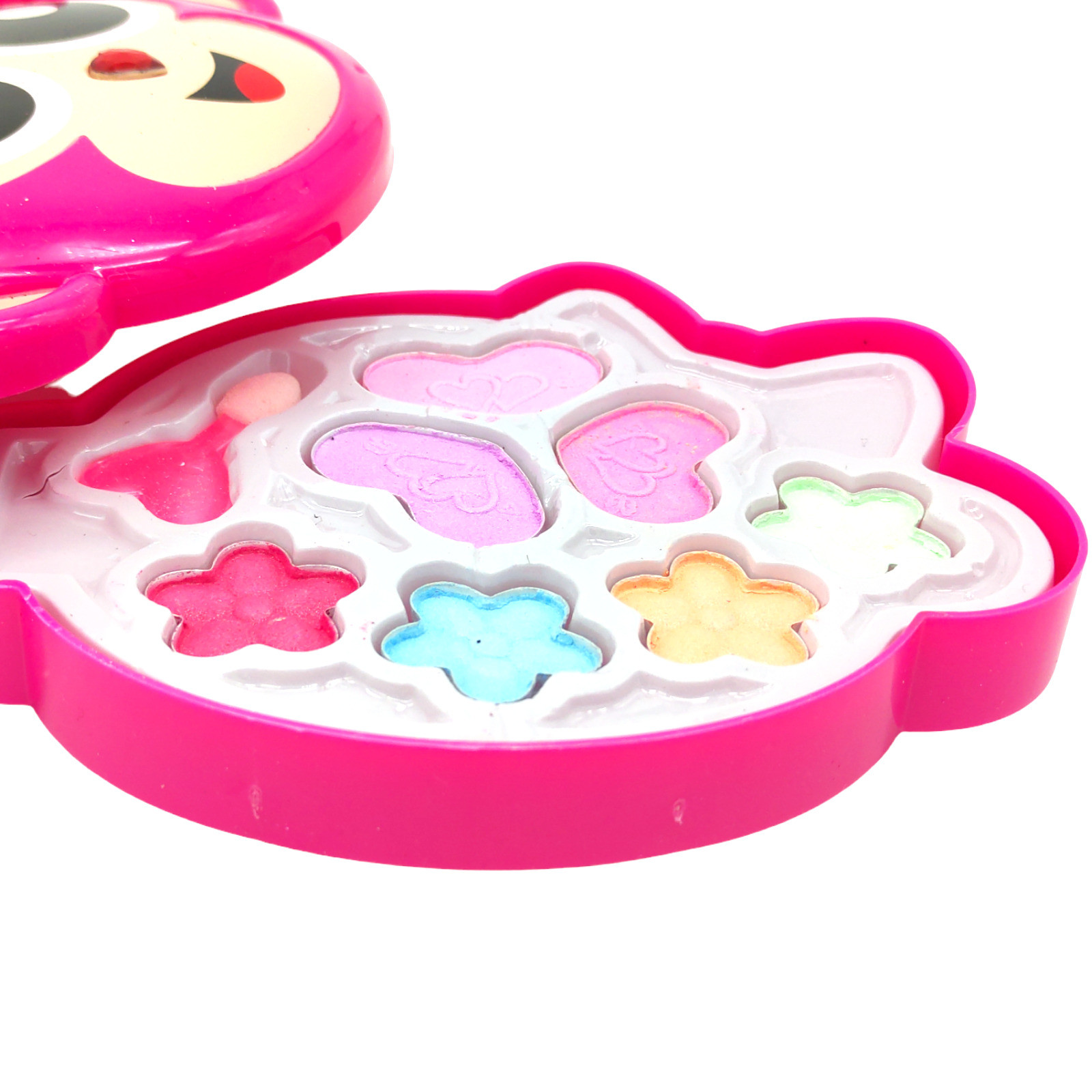 Kit de Maquillaje de Juguete para Niñas Lavable para Cumpleaños Chango - Rosa.