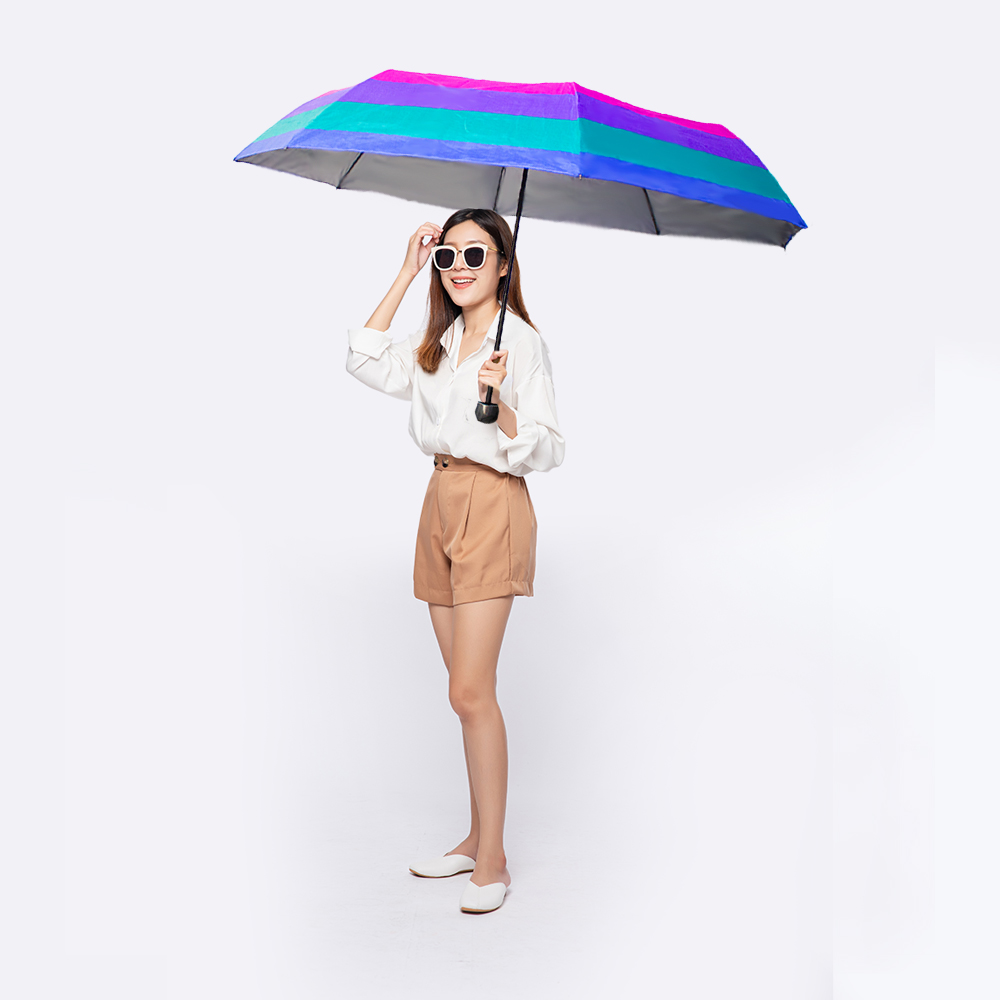 Paraguas Unisex Premium Reforzado 8 varillas Resistente a Vientos y Lluvias Fuertes, Mango Ergonómico y automático con funda incluida, Fácil de Transportar