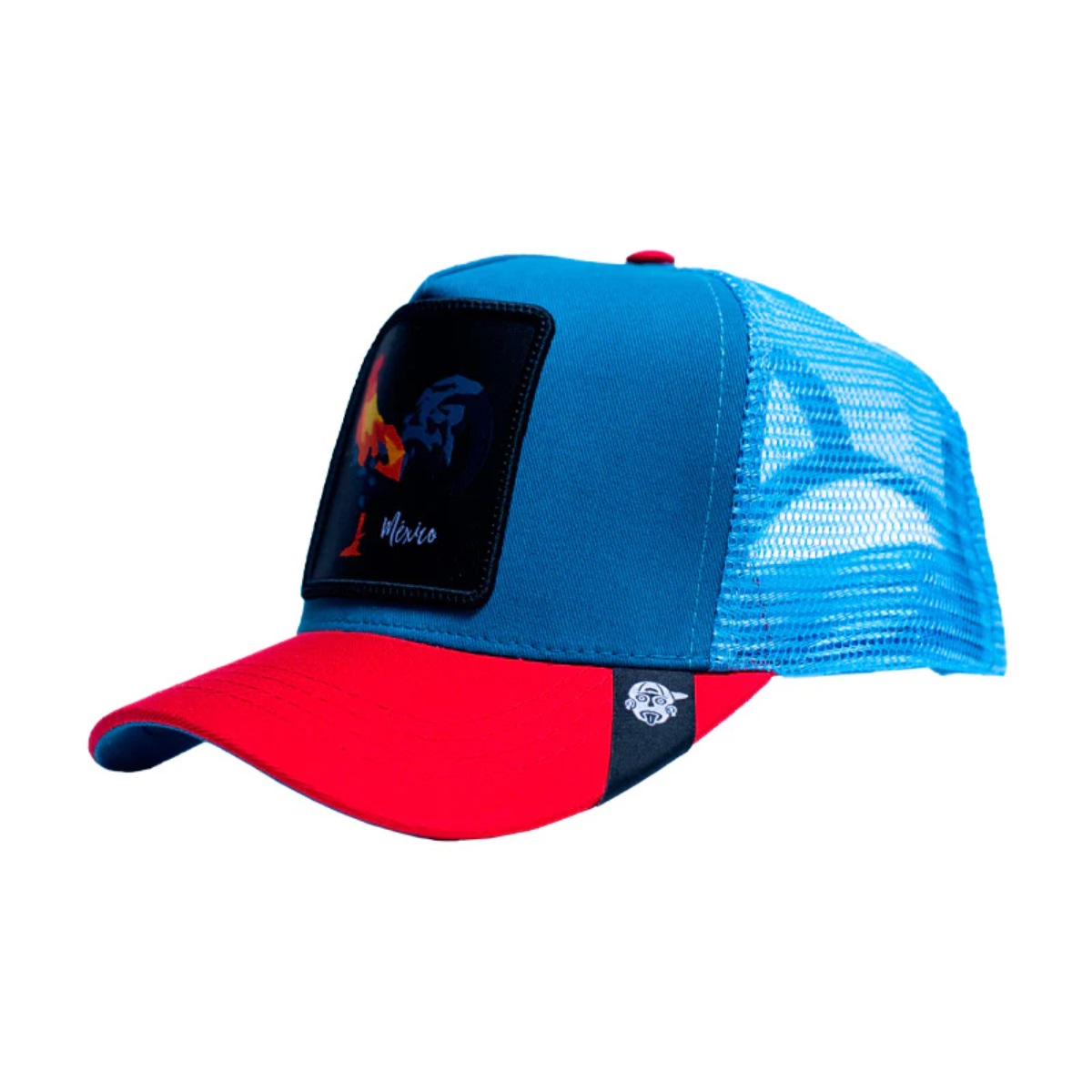 Gorra con malla y ajustador Pook Gallo 