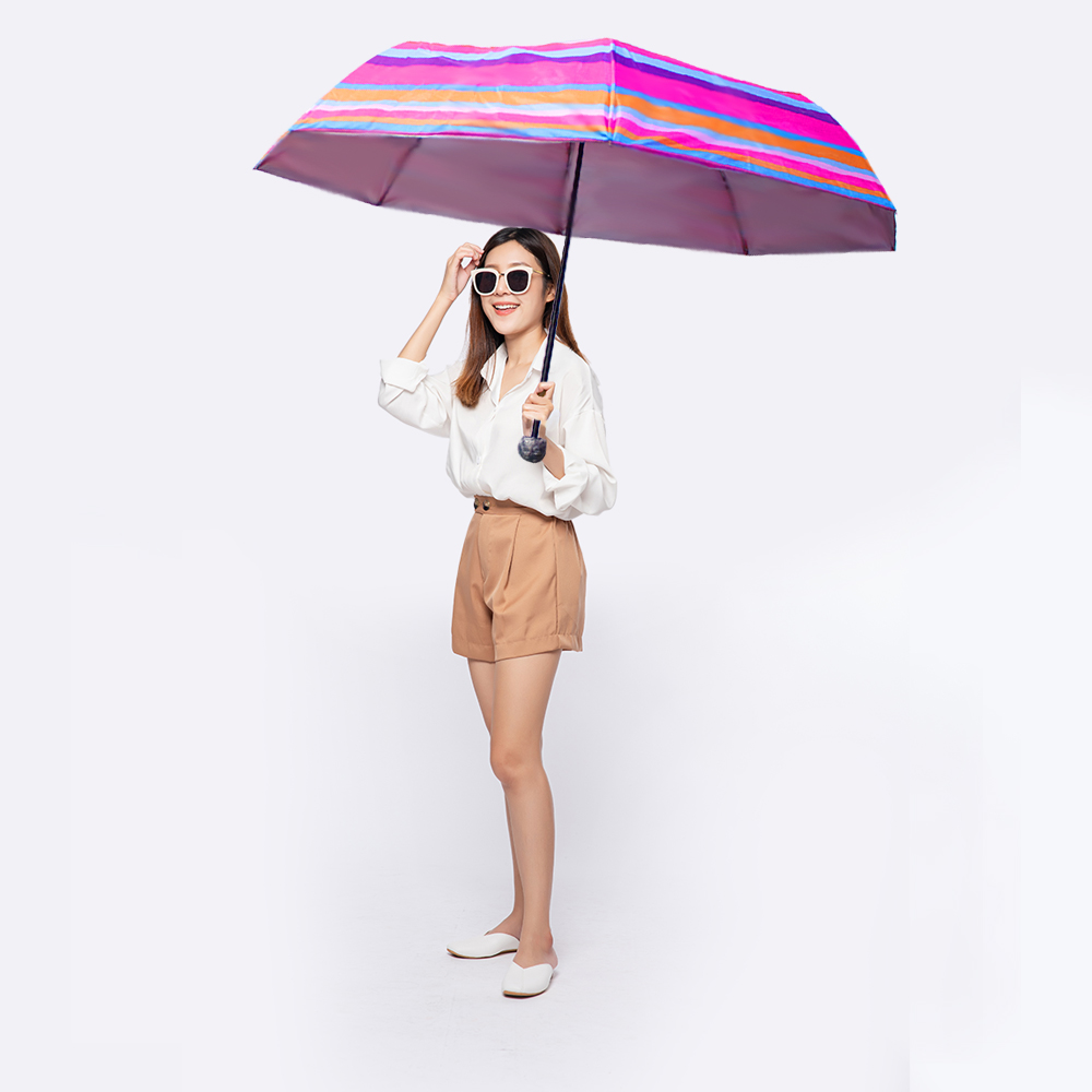 Paraguas Unisex Premium Reforzado 8 varillas Resistente a Vientos y Lluvias Fuertes, Mango Ergonómico y automático con funda incluida, Fácil de Transportar