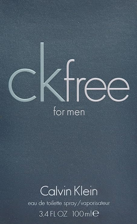 A  Eau de Toilette Calvin Klein Free Spray, 100 ml.
