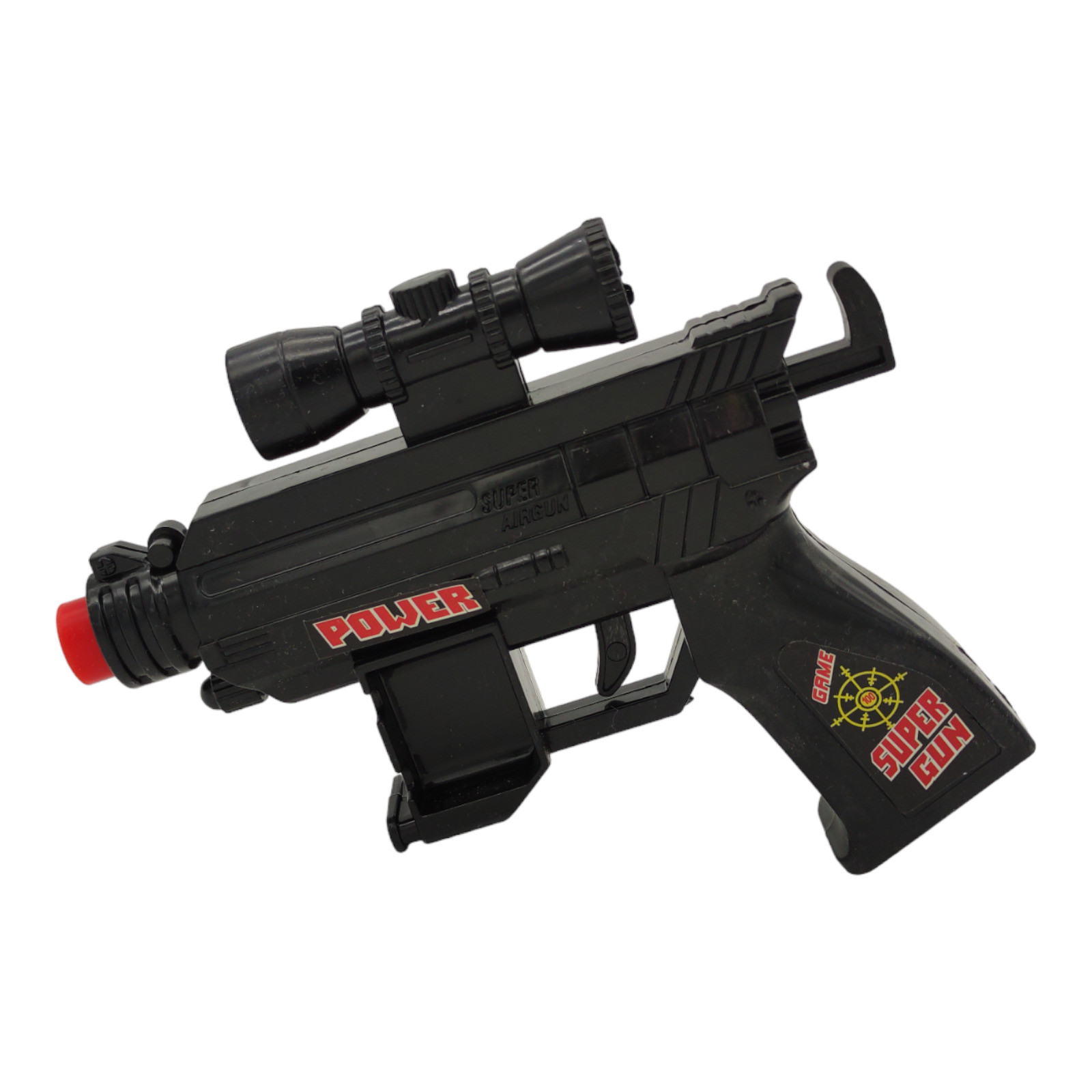 Pistola de Gel 3pz para Niños con Bolas Hidrogel y Dardos Manual - Negro.