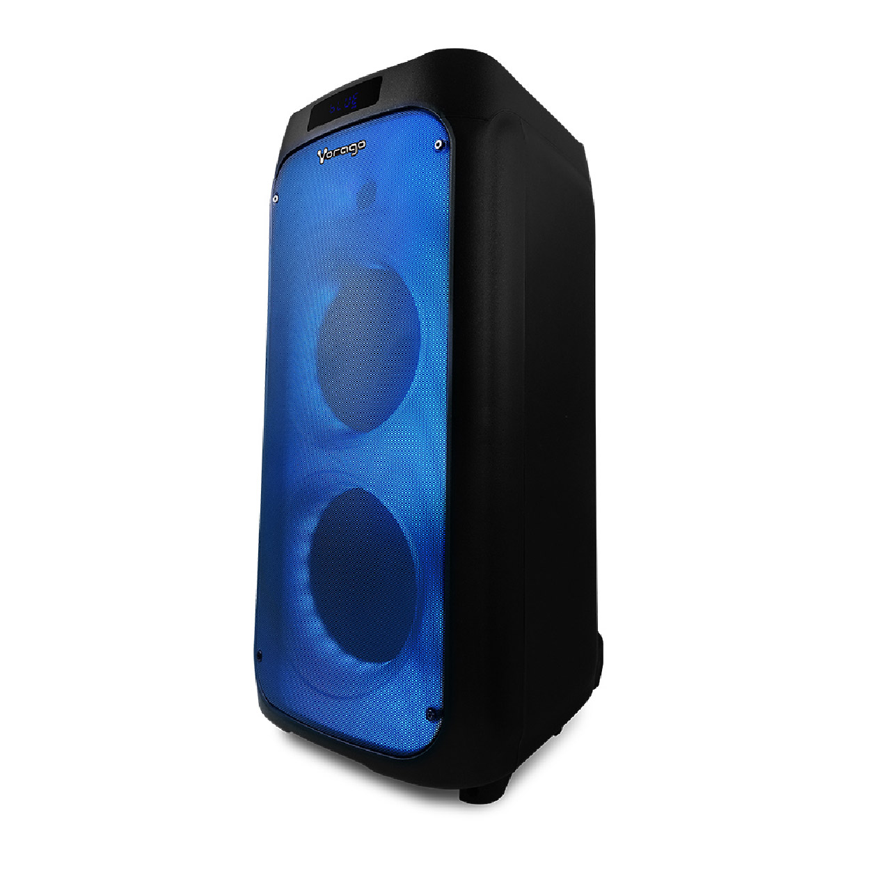 BAFLE VORAGO KSP-550 2X8 RGB BLUETOOTH RECARGABLE 1 MIC INA.