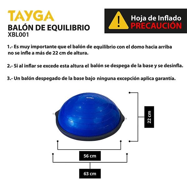 Tayga pelota de balance entrenador de equilibrio con bomba