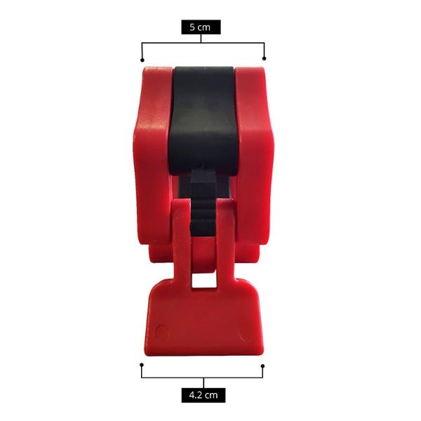 Tayga par de seguros plástico para barra olímpica de collar