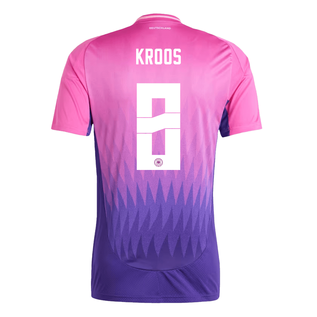 Nuevo! Jersey Alemania Eurocopa 2024/2025 Visita Morada Lila Toni Kroos 8 Talla S