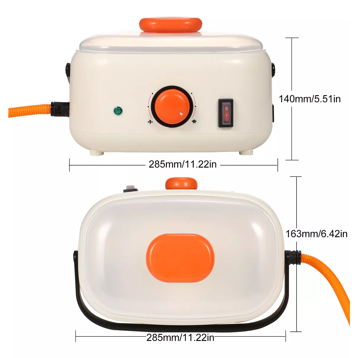 Limpiador De Vapor Presurizado De Alta Temperatura Naranja
