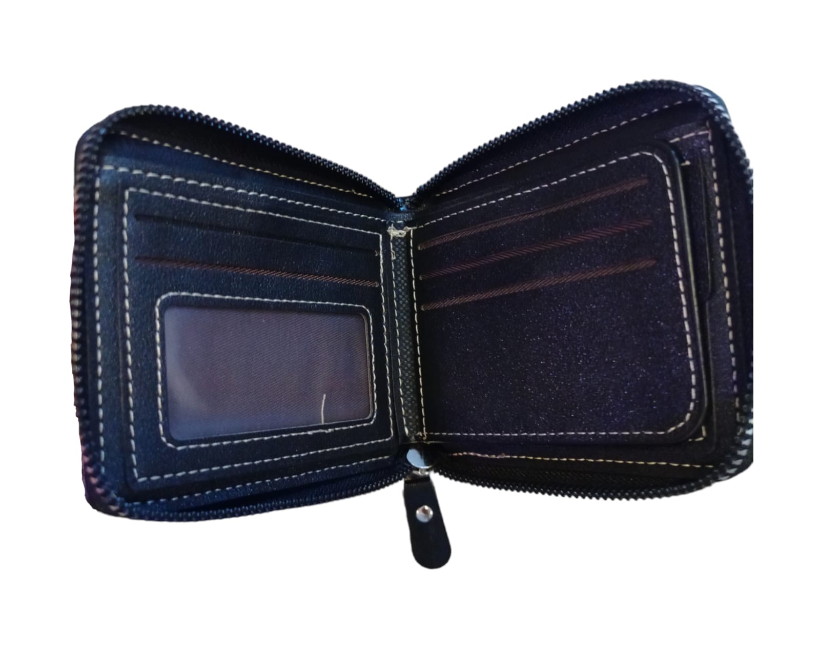 Cartera folder negro.