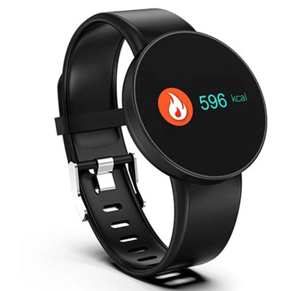 Fralugio SmartWatch Reloj Inteligente D3 Plus Sport Recibe Notificaciones Monitor Cardiaco