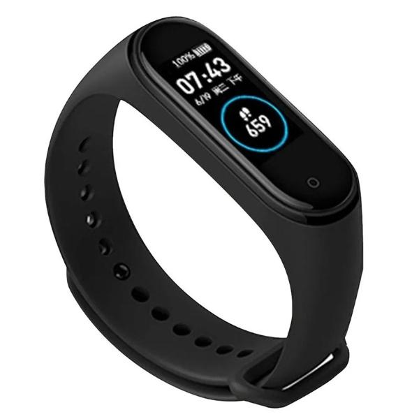 Smartwatch Smart band Reloj Inteligente M4 Deportivo Oximetro notificaciones en IOS y Android Fralugio