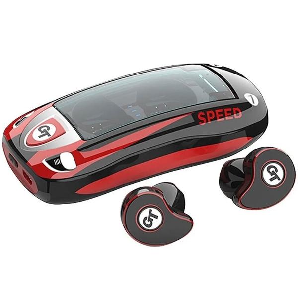 Fralugio Audifonos Manos Libres bluetooth 5.0 Diseño de Carro Mod T911