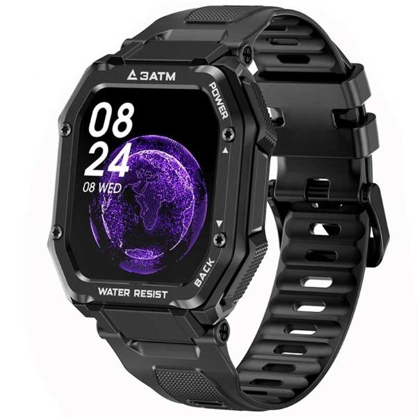 Fralugio SmartWatch Reloj Inteligente C16 Full Touch de Uso Rudo 