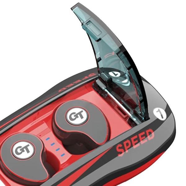 Fralugio Audifonos Manos Libres bluetooth 5.0 Diseño de Carro Mod T911