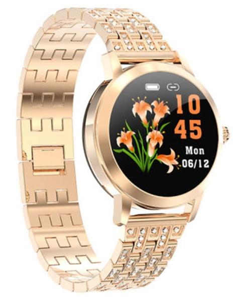  Reloj Inteligente Smart watch Fralugio Lw10 De Lujo Dorado 