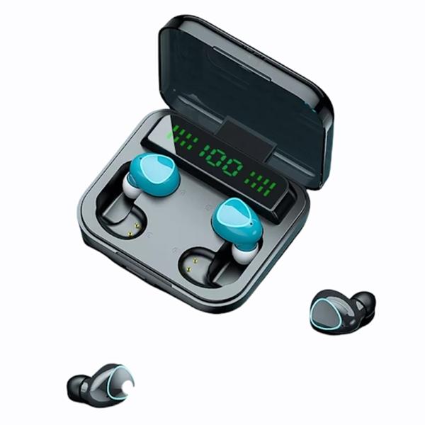 Fralugio Audifonos Bluetooth Manos Libres 5.0  Doble Par M22 True Wireless