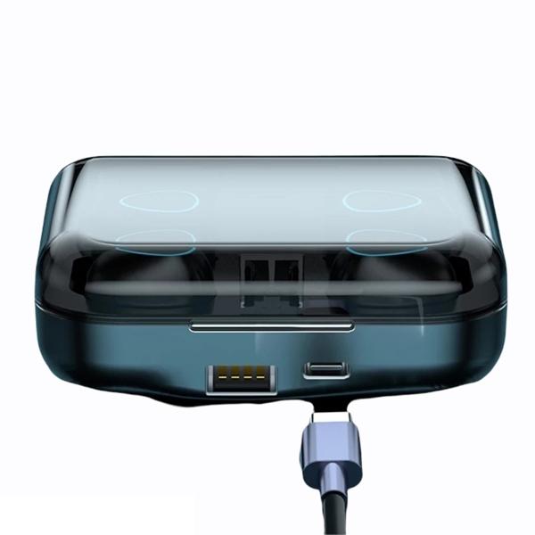 Fralugio Audifonos Bluetooth Manos Libres 5.0  Doble Par M22 True Wireless