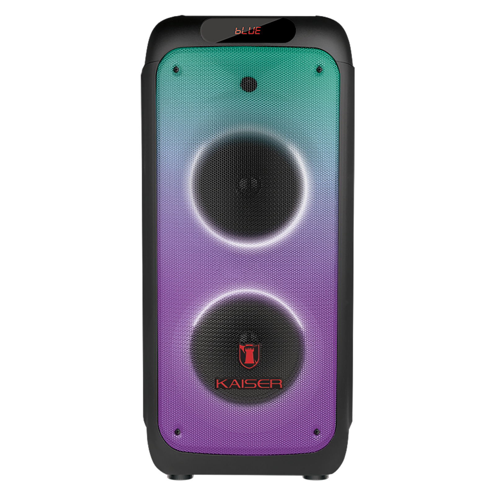 Bafle Kaiser 2x8 PuLG De 24,000 W Pmpo Con Ruedas Msa-2029.