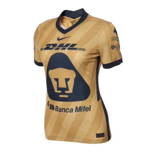 Uniforme pumas dorado sale