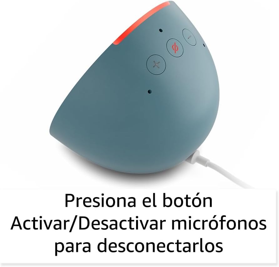 Echo Pop Color Verde Claro+ Foco Inteligente Certificado Alexa Verde Claro .