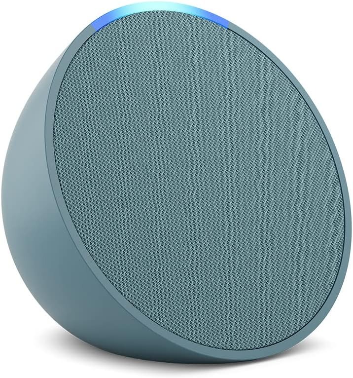 Echo Pop Color Verde Claro+ Foco Inteligente Certificado Alexa Verde Claro .