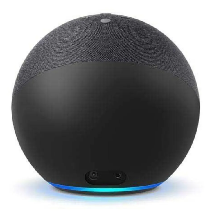 Alexa Echo Dot 5 Negro+ Foco Inteligente Rgb Certificado Negro.