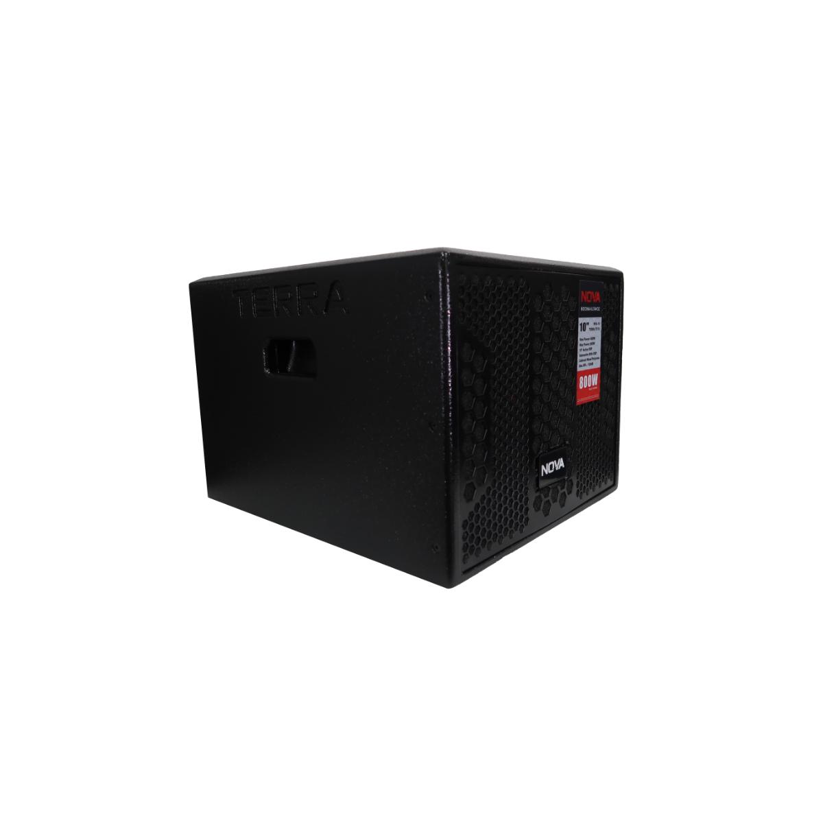 Subwoofer Amplificado NOVA TERRA TX10 10 Pulgadas 400w Rms.