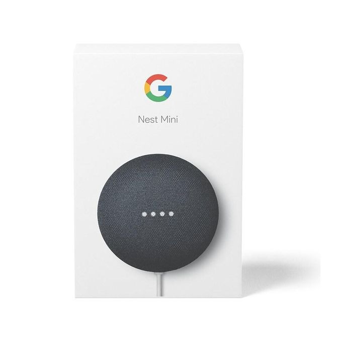 Bocina Bluetooth GOOGLE Home Mini Asistente Voz Inteligente Negra.