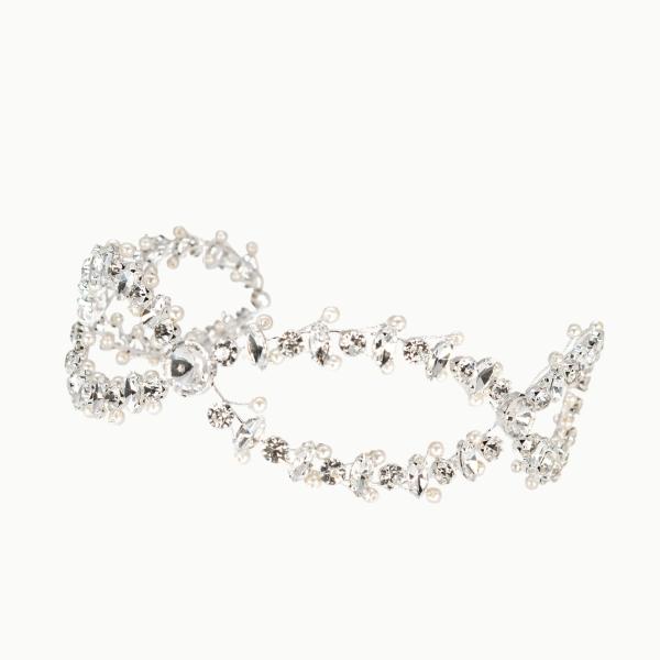 Tocado/accesorios de novia plata