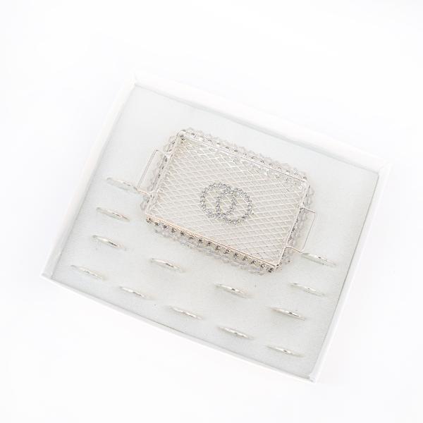 ARRAS DE BODA (KIT) PLATA