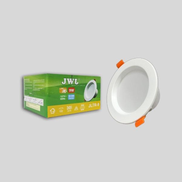 LAMPARA LED DE EMPOTRAR 9W PARA BOTE INTEGRAL DE 10CM LUZ NEUTRA MARCA JWJ