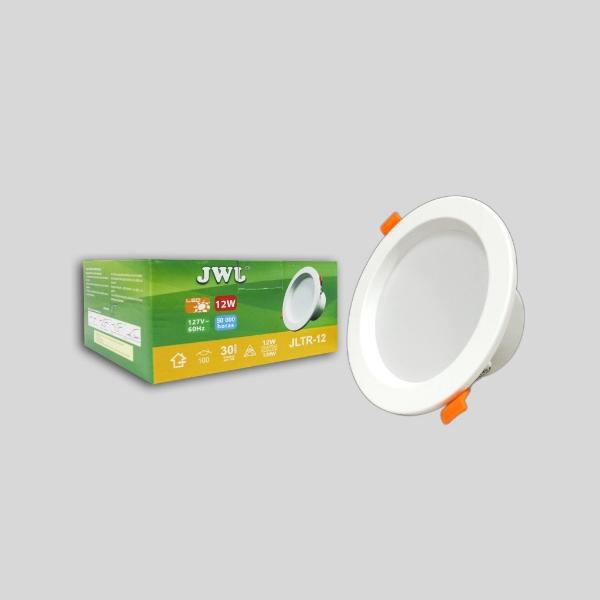 LAMPARA LED DE EMPOTRAR 12W PARA BOTE INTEGRAL DE 12CM LUZ BLANCA MARCA JWJ